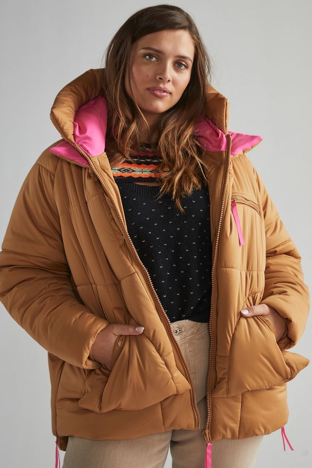 Anthropologie puffer coat sale