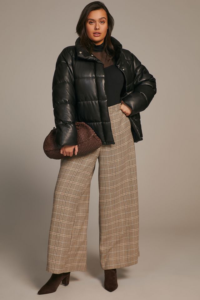 Avec Les Filles Faux Leather Puffer Jacket #5