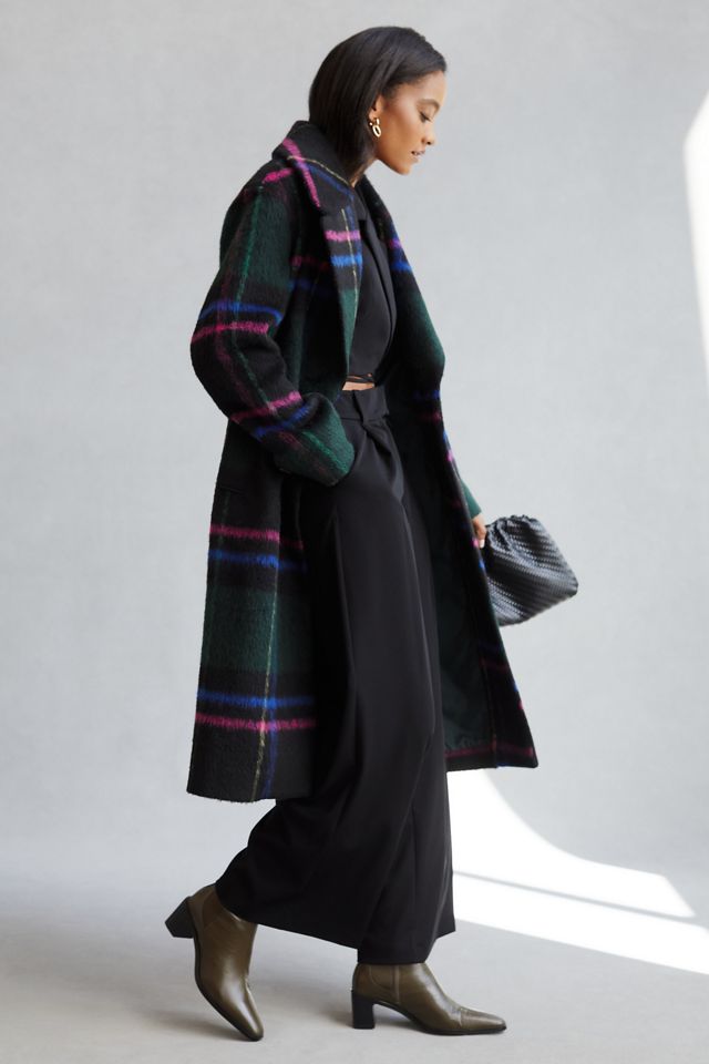 Avec Les Filles Plaid Coat #3