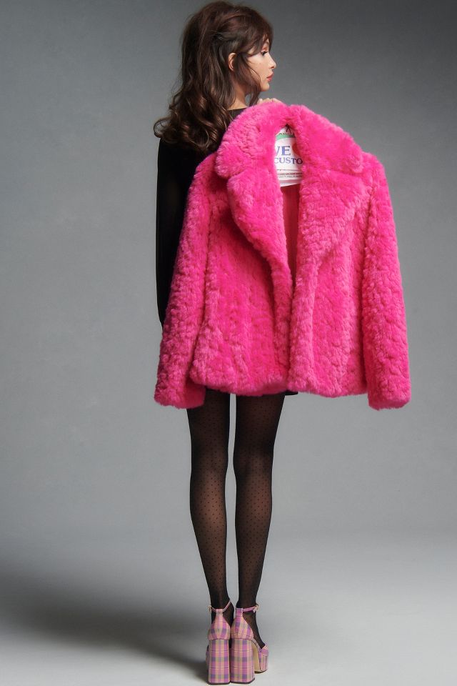 Anthropologie pink cheap jacket