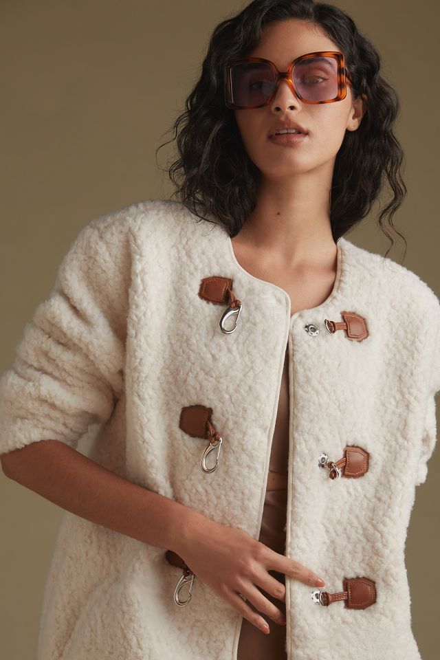 Avec Les Filles Sherpa Jacket Anthropologie