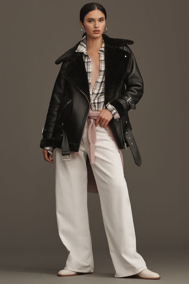 Avec Les Filles Faux Leather Jacket #5