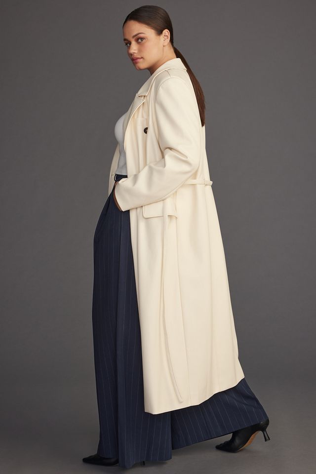 Avec Les Filles Faux Leather Trench Coat #11