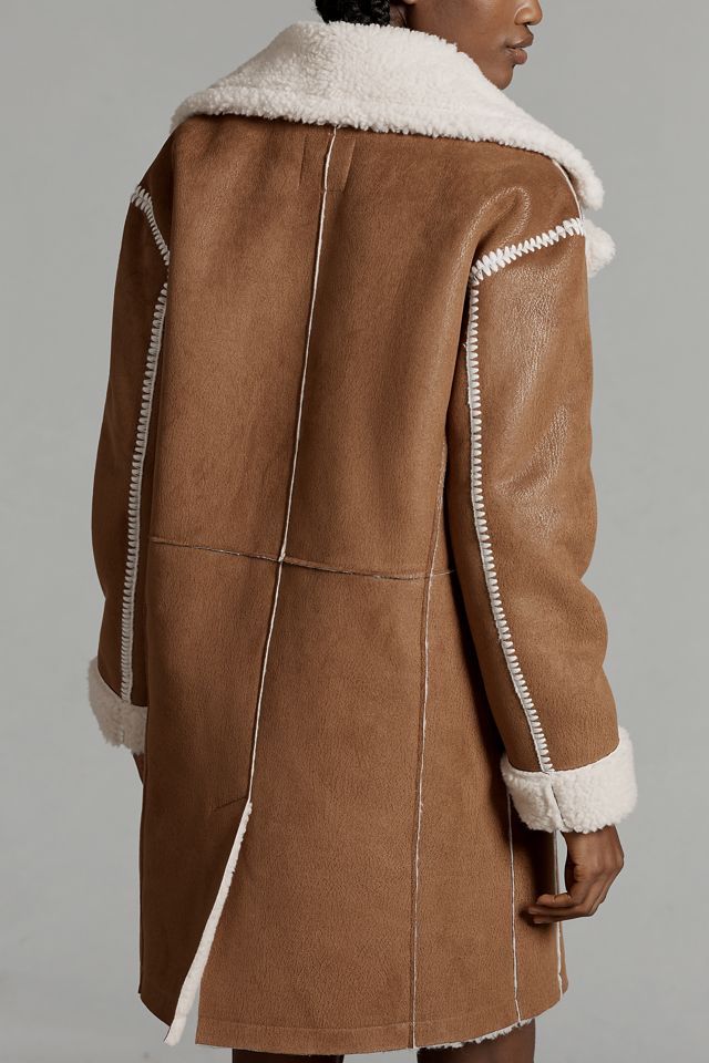 Avec Les Filles Faux-Shearling Coat #3