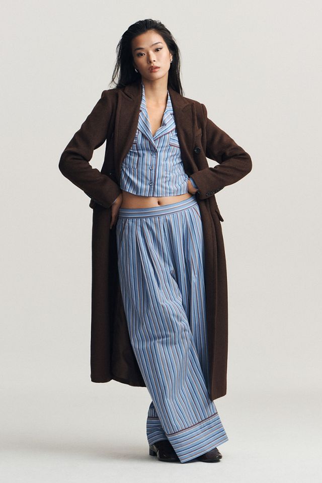 NEW! offers Anthropologie Avec Les Filles Double Breasted Coat XL