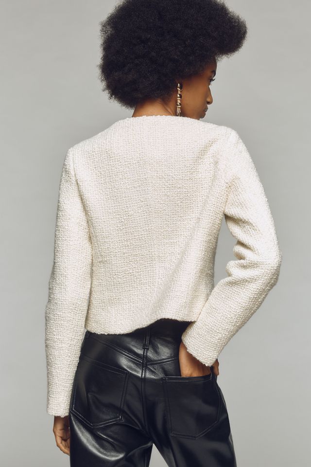 Avec Les Filles Bow Tweed Lady Jacket #2
