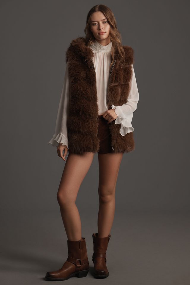 Avec Les Filles Faux-Fur Vest #2