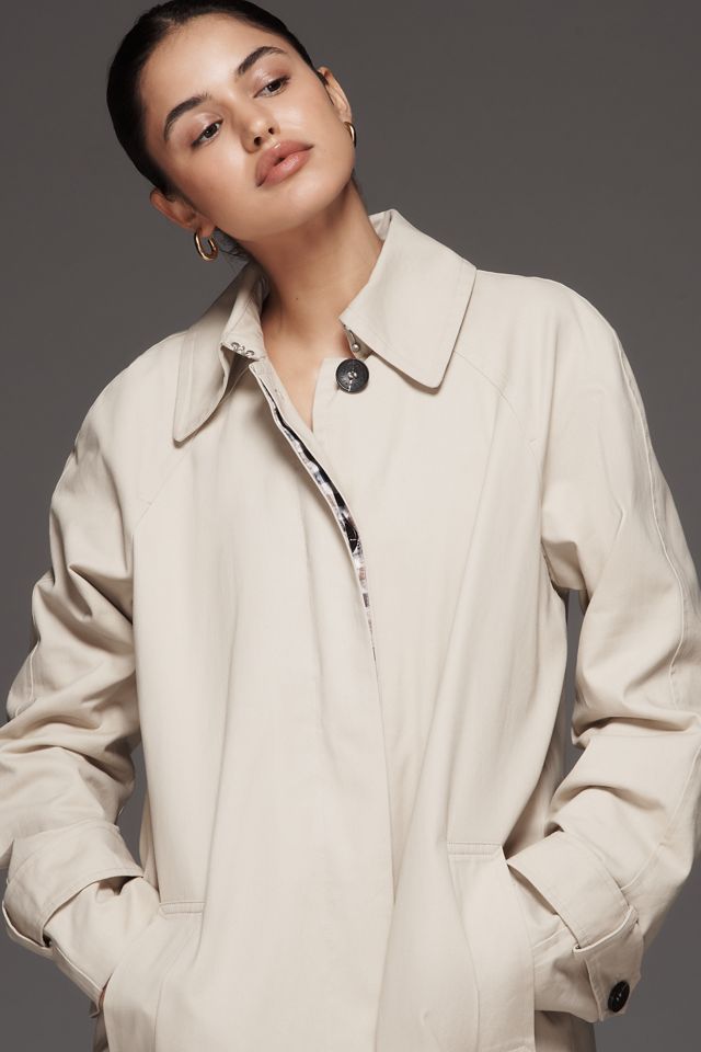 Avec Les Filles Long Trench Coat #5
