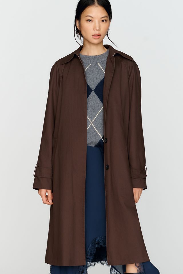 Avec Les Filles Long Trench Coat #7