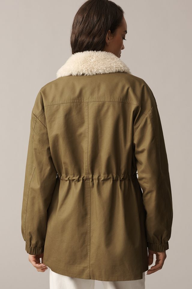 Avec Les Filles Oversized Cinched Utility Jacket #2