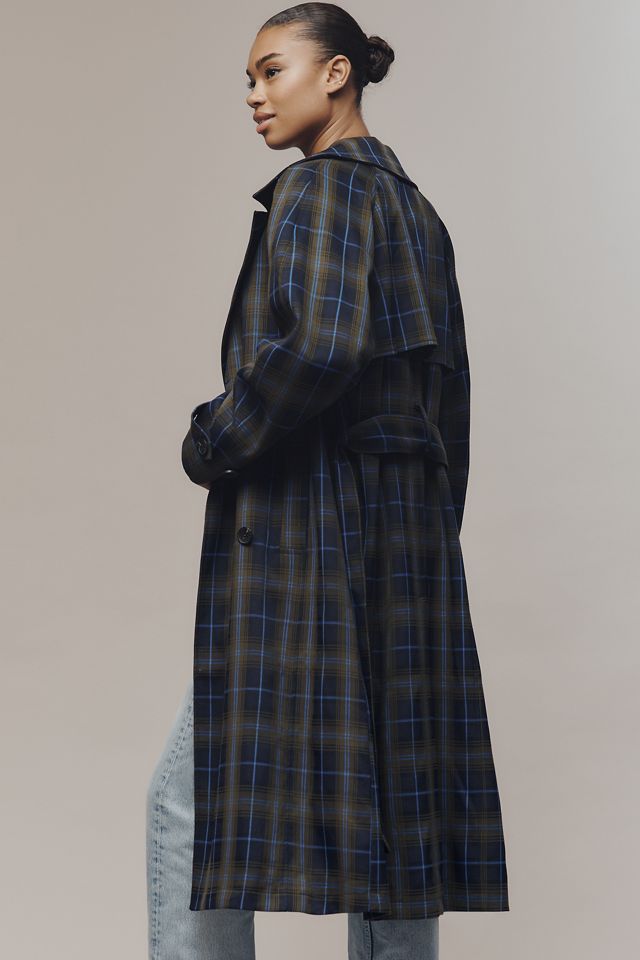 Avec Les Filles Belted Trench Coat #3
