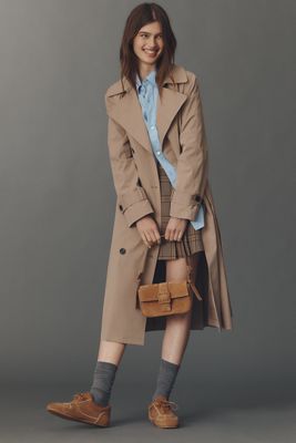 Avec Les Filles Oversized Belted Trench Coat