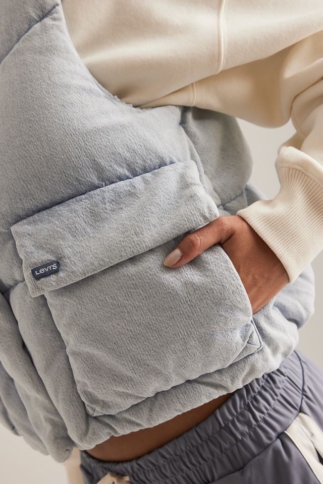 Levi s Western Bubble Denim Weste