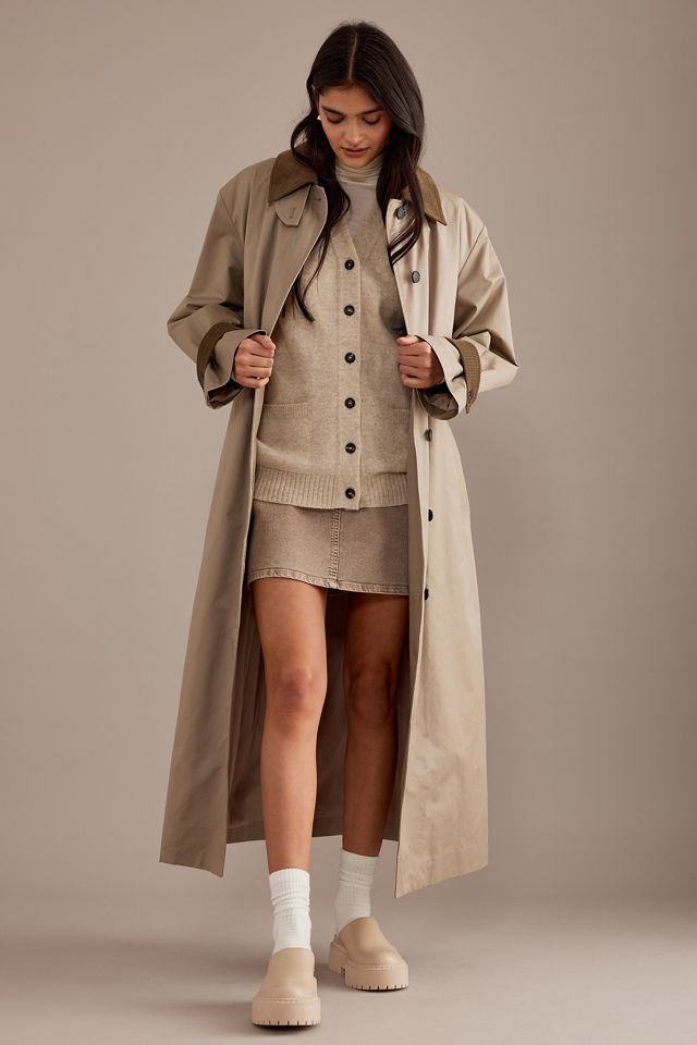 Selected Femme Asya Oversized Trench Coat #4