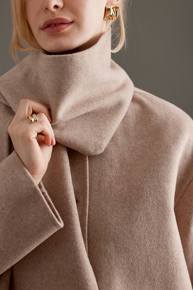Selected Femme Pam Handmade Scarf Jacket | Anthropologie UK