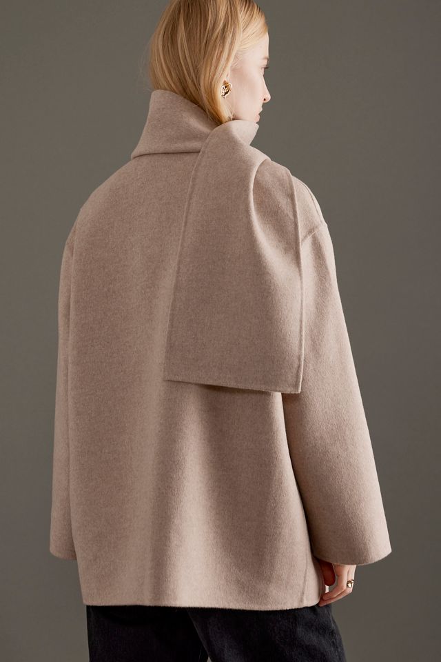 Selected Femme Pam Handmade Scarf Jacket | Anthropologie UK