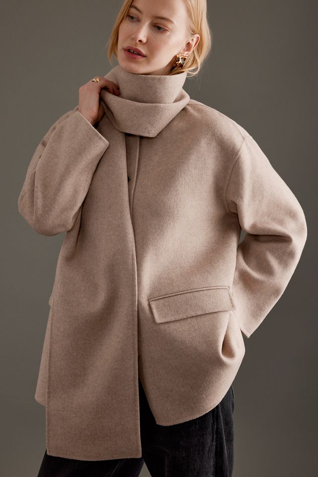 Selected Femme Pam Handmade Scarf Jacket | Anthropologie UK