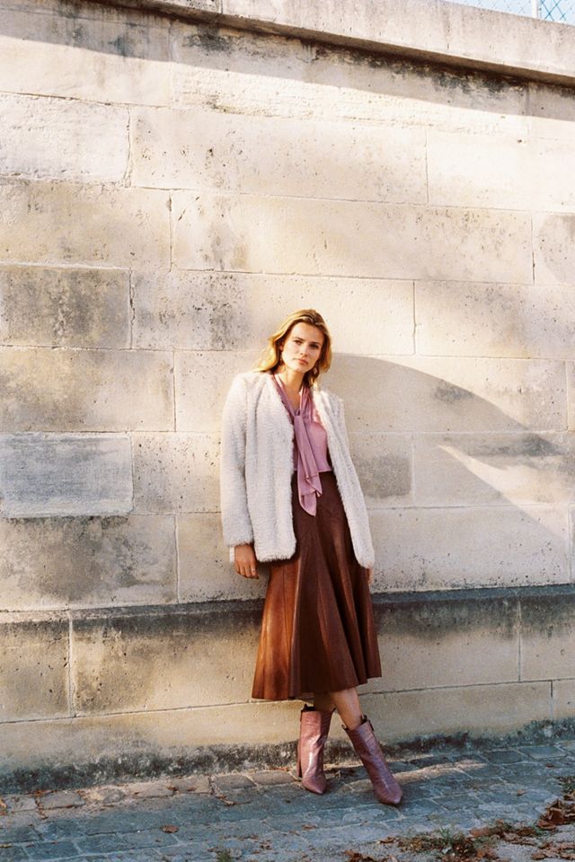 Noemie Faux Fur Coat #4