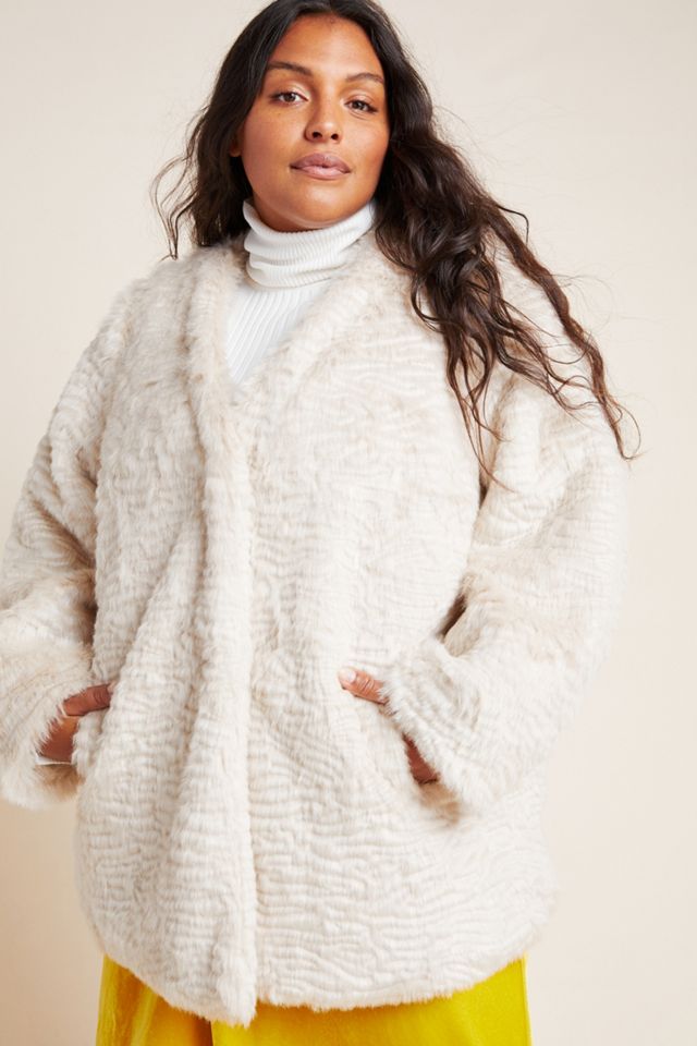 Noemie Faux Fur Coat #8