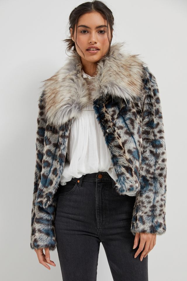 Anthropologie shop leopard jacket