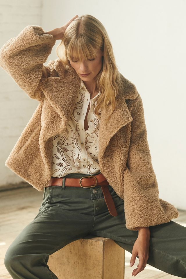 Cozy Sherpa Jacket | Anthropologie