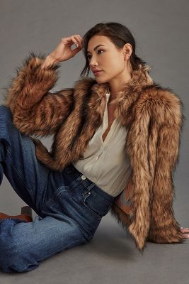 Unreal Fur x Linda Puna Inyu Jacket | Anthropologie