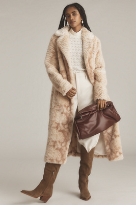 Unreal Fur Montmartre Faux Fur Coat In Multicolor