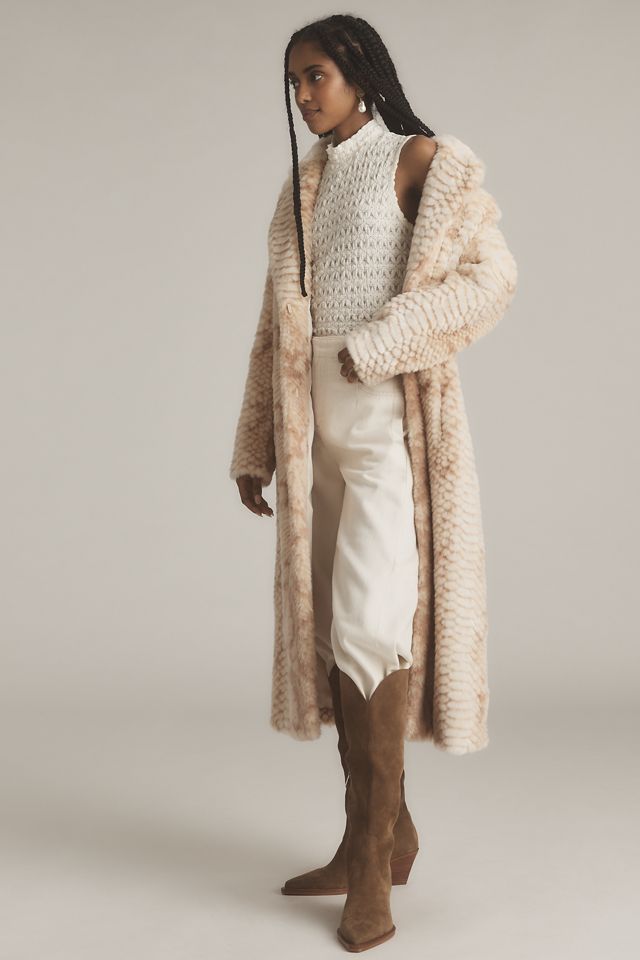 Unreal Fur Montmartre Faux-Fur Coat | Anthropologie