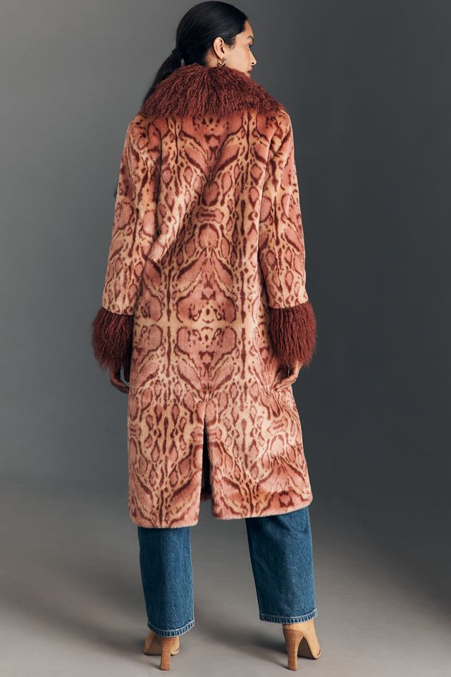 Unreal Fur Cuvee Rose Faux-Fur Coat #1