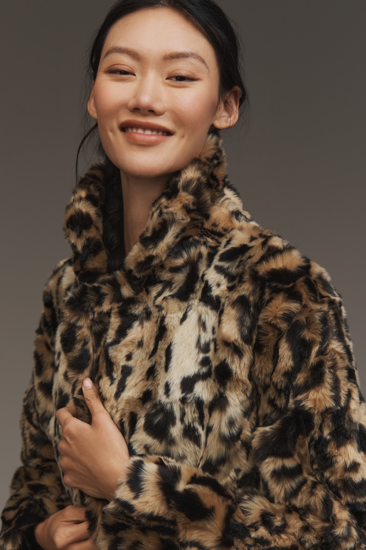 Unreal Fur Long Song Faux-Fur Coat
