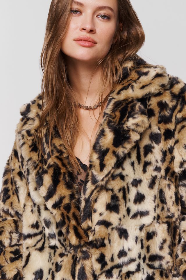 Unreal Fur Long Song Faux Fur Coat #1