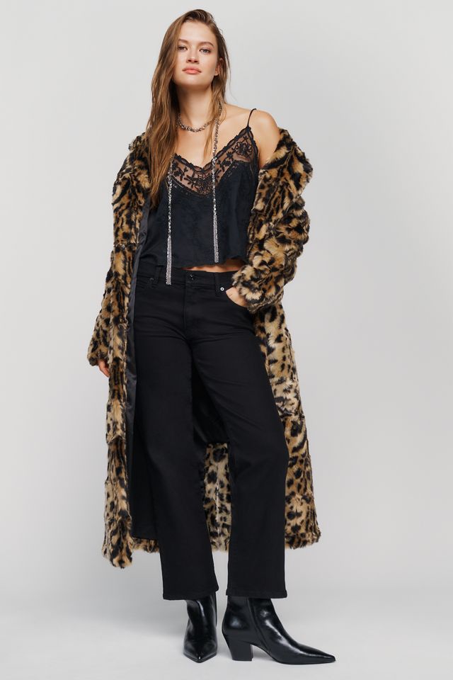 Unreal Fur Long Song Faux Fur Coat #2