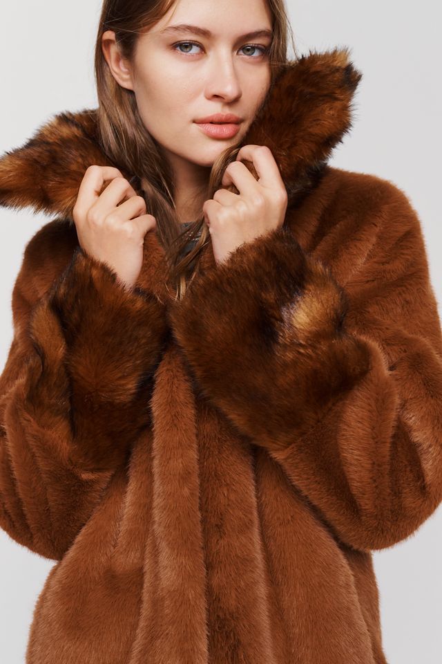 Unreal Fur Timeless Faux Fur Coat #1