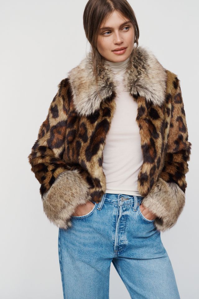 Unreal Fur Tiger Print Jacket #1