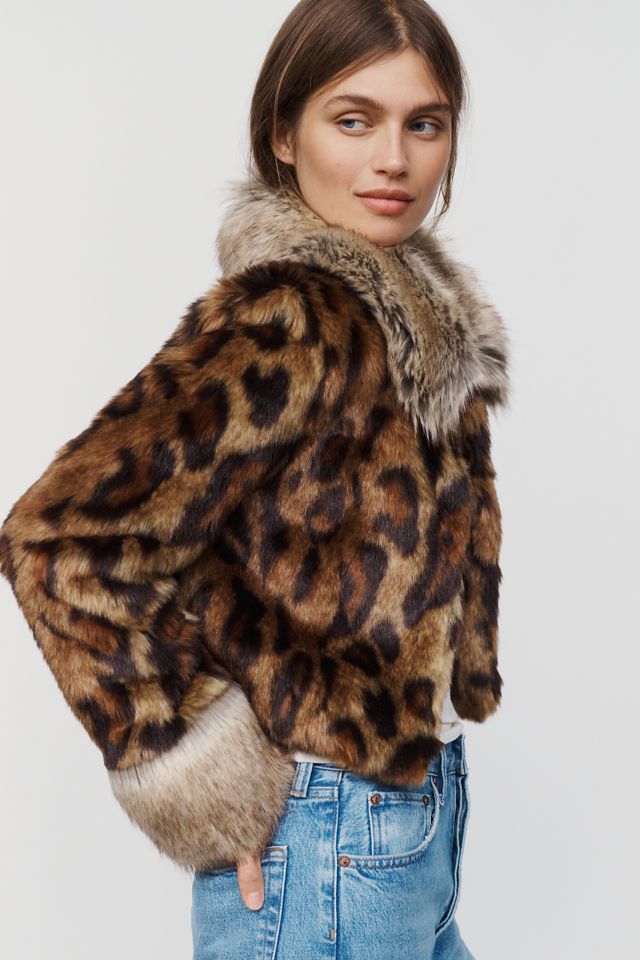 Unreal Fur Tiger Print Jacket #2