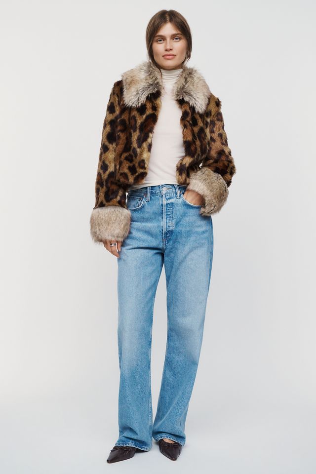 Unreal Fur Tiger Print Jacket #3