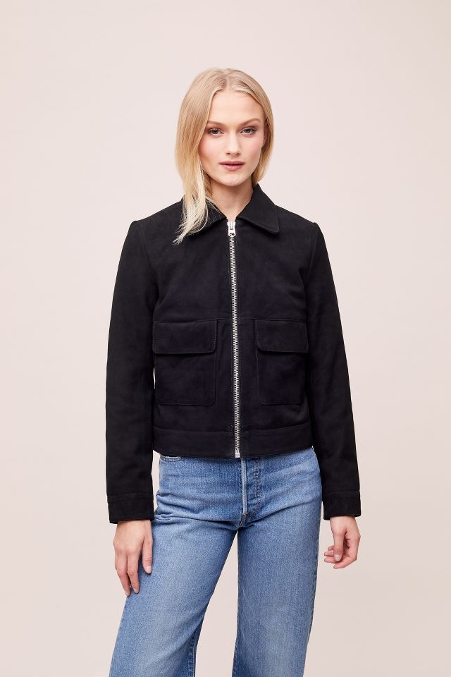 Selected femme outlet suede jacket