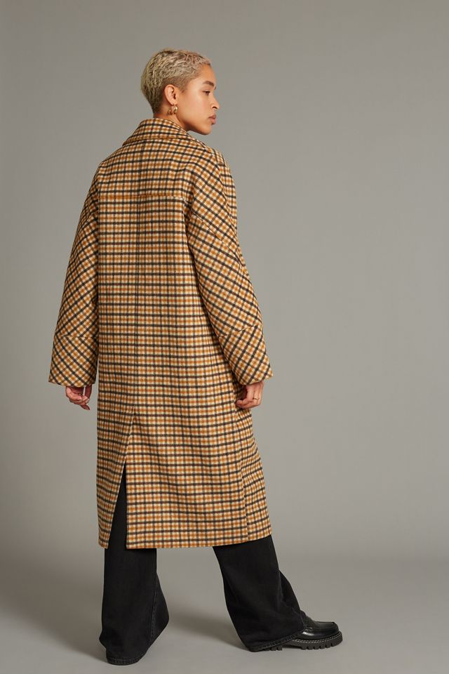 Selezionato Femme Ellen Check-Print Wool Coat #2
