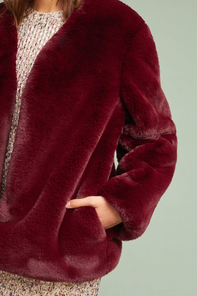 Jewel Faux Fur Coat #2