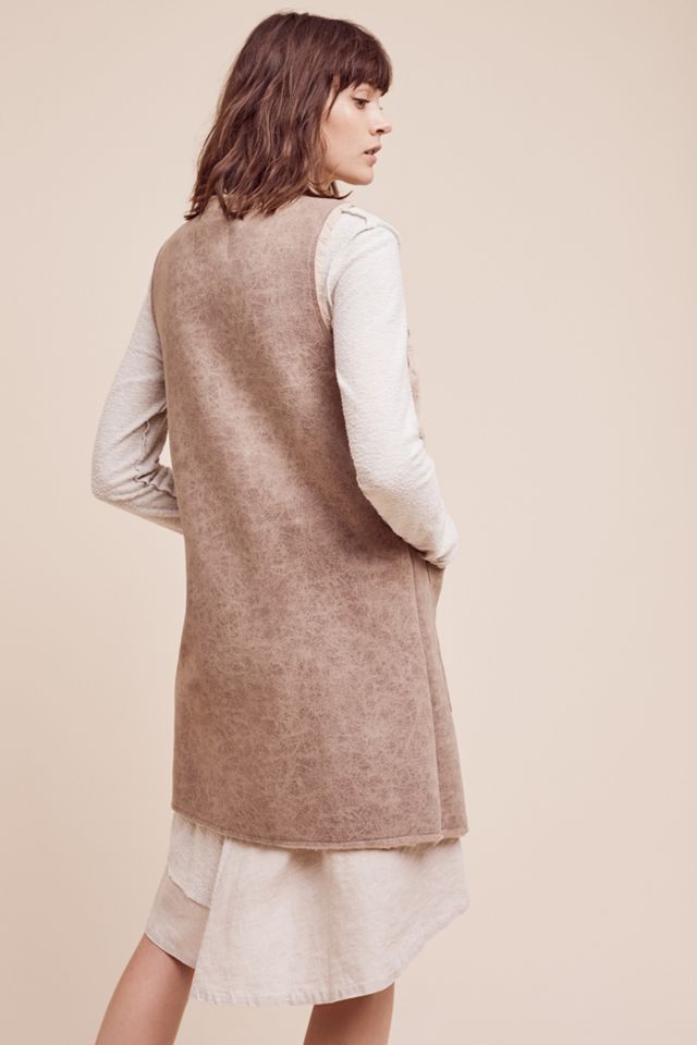Vegan Suede Vest #3