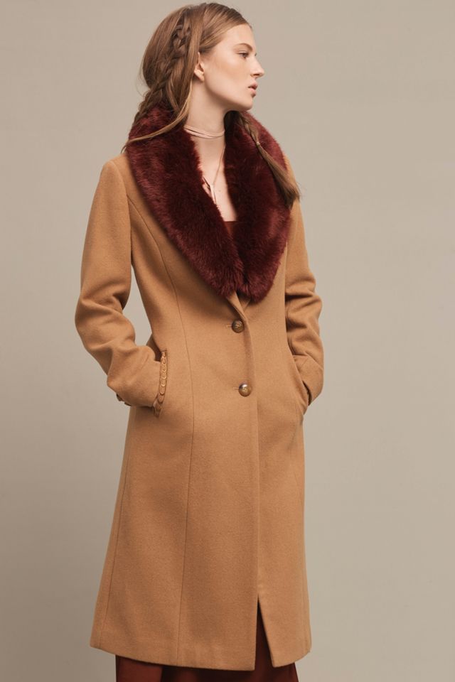 Collared Sienna Coat #1