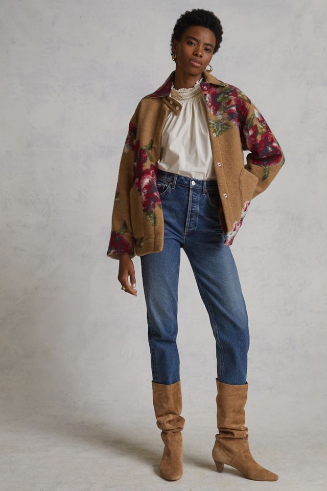 Carleen Cozy Floral Jacket #2