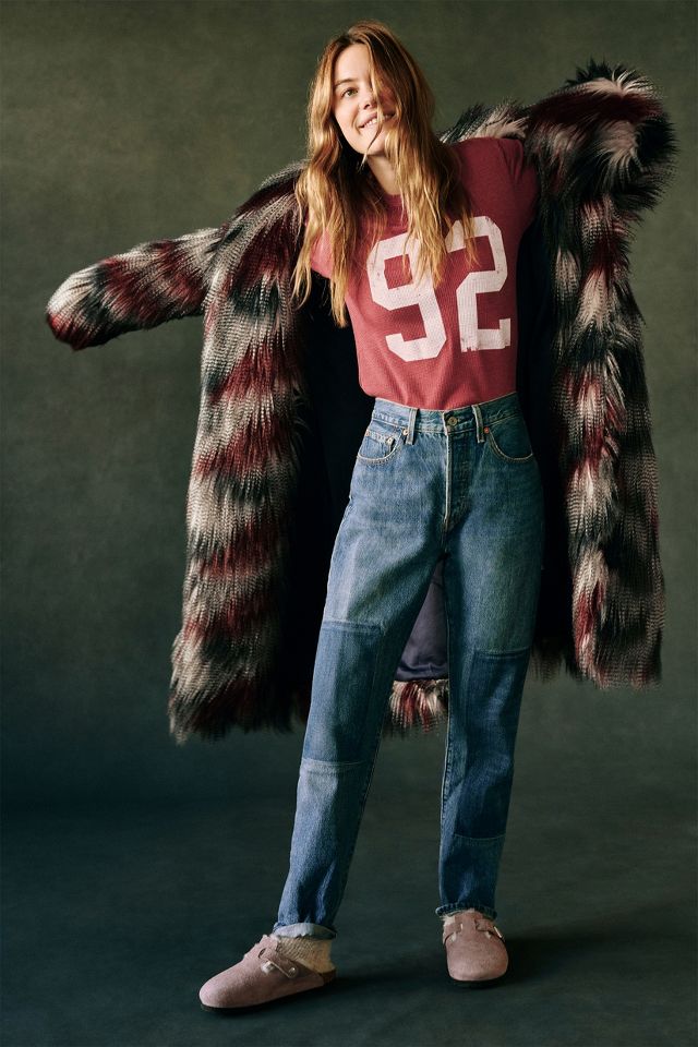 Faux fur coat outlet anthropologie