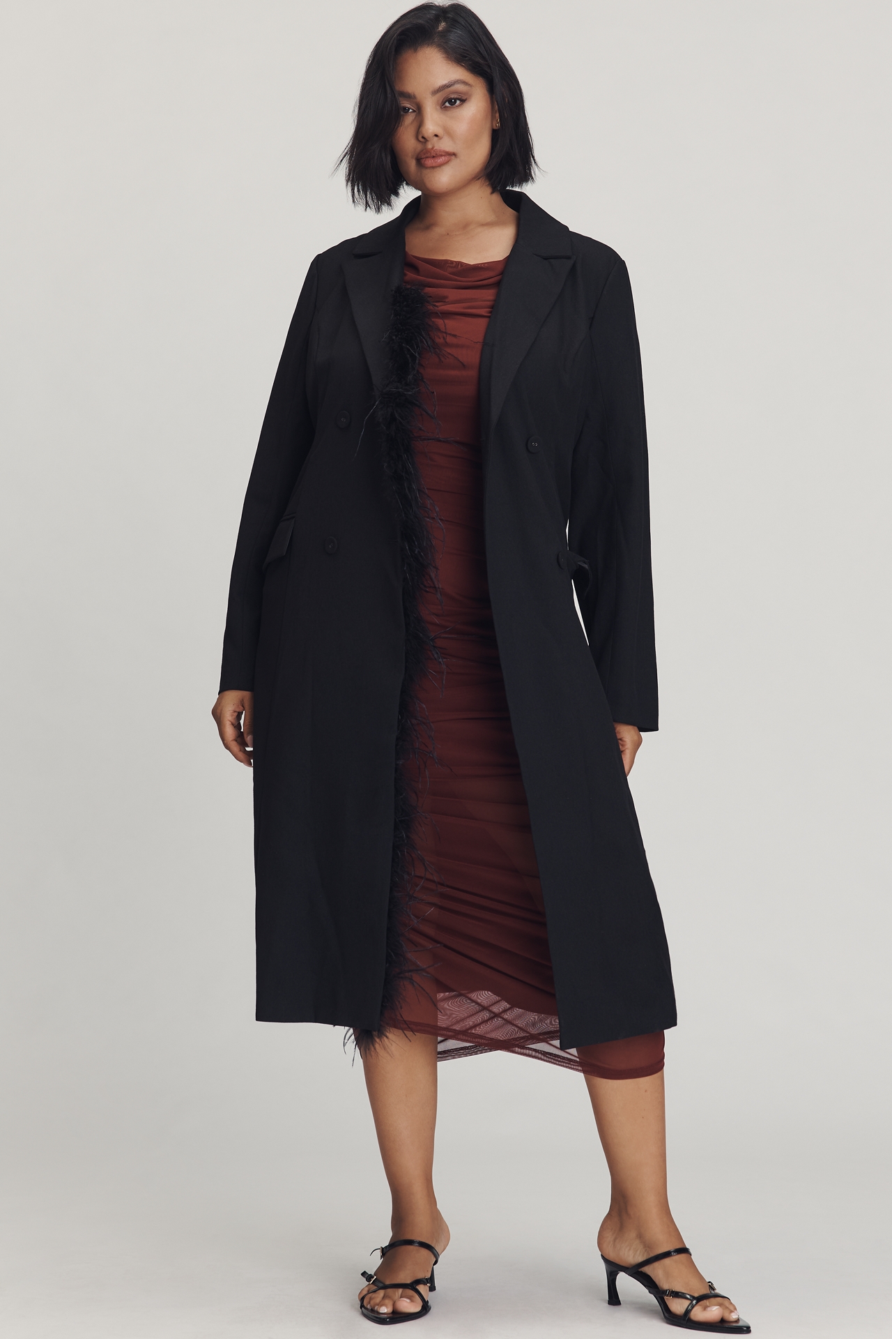 Hutch Vivienne Double-Breasted Coat
