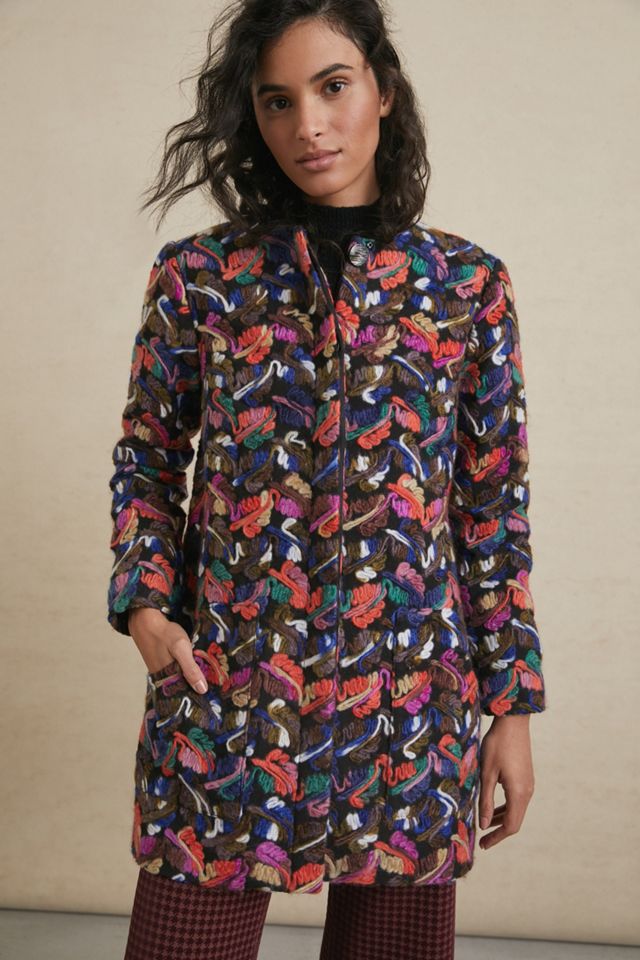 Marion Embroidered Coat #2