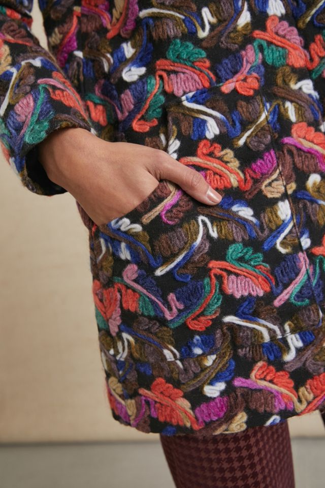 Marion Embroidered Coat #3