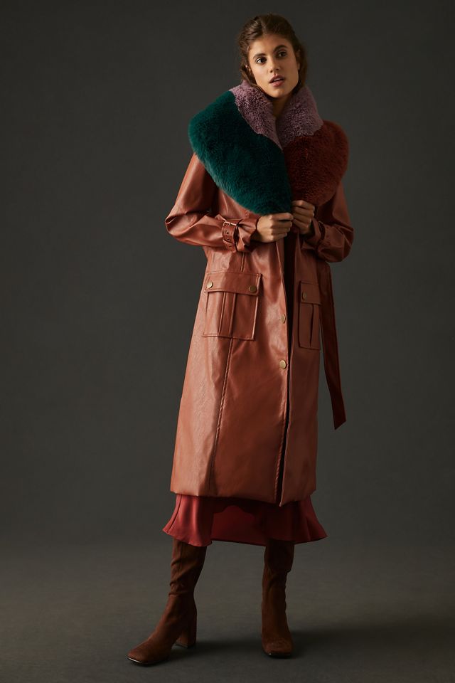 Hutch Bowie Faux Fur Coat #3