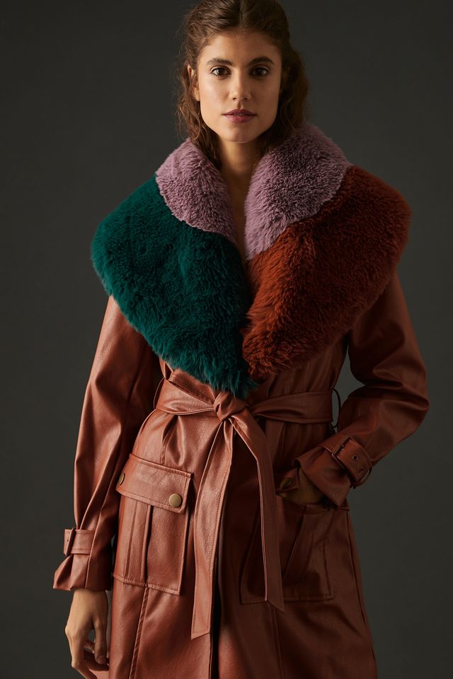 Hutch Bowie Faux Fur Coat #1