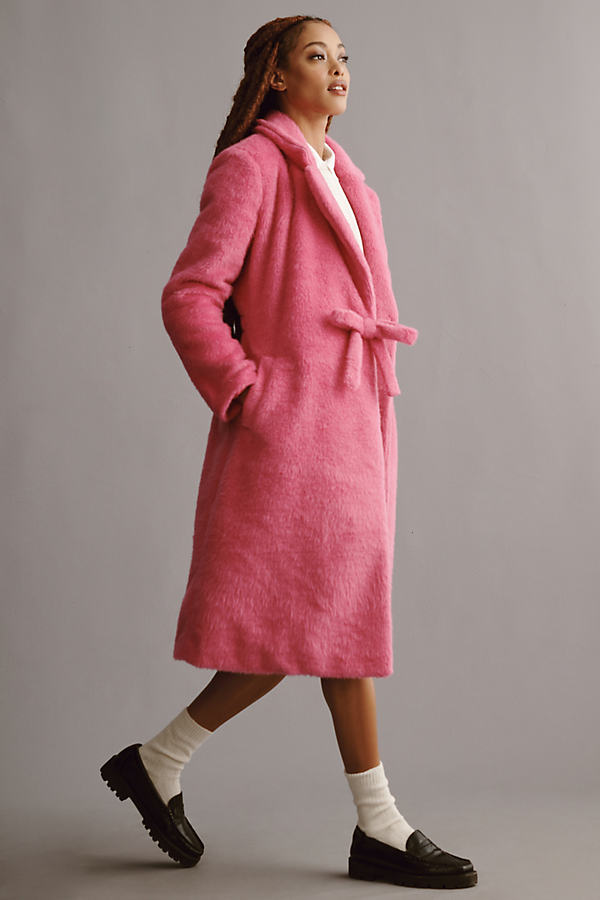 Hutch Audy Coat Jacket In Pink