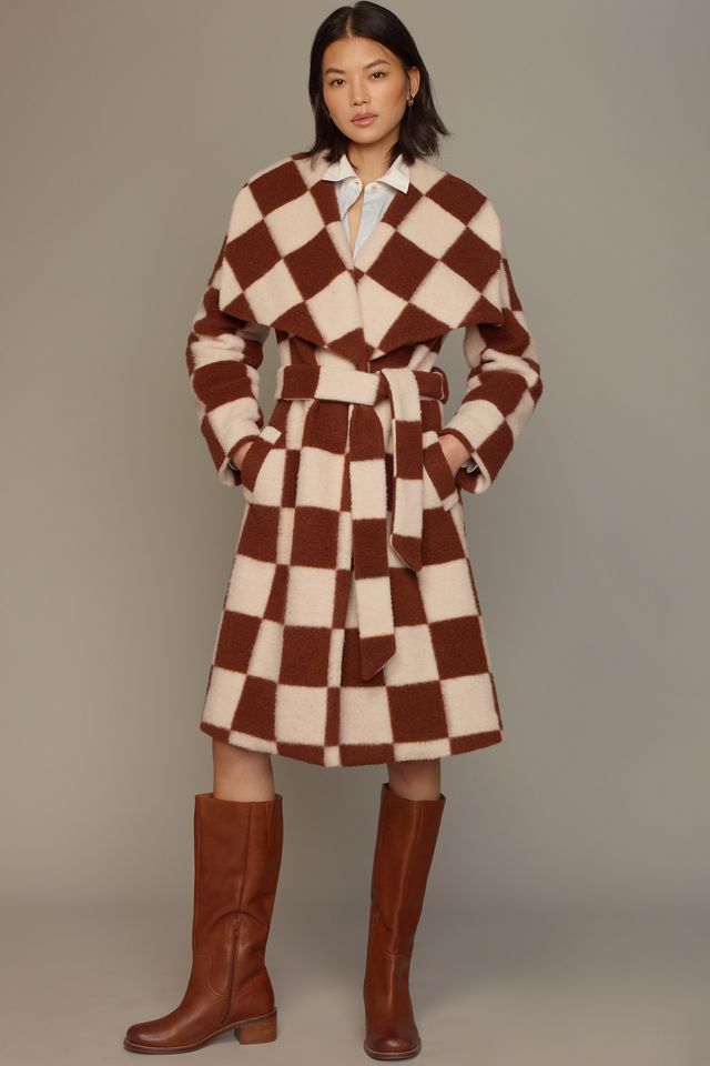 Hutch Oversized Collar Juni Wrap Coat #3